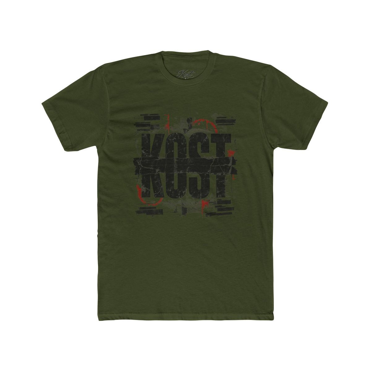 KOST Graphic Tee – Distressed Urban Logo T-Shirt