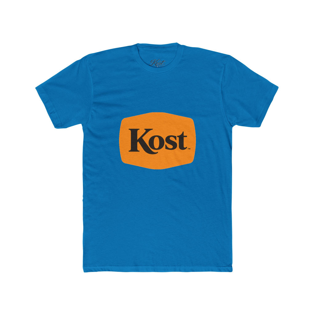 Kost Logo Tee — Retro Orange Graphic T-Shirt