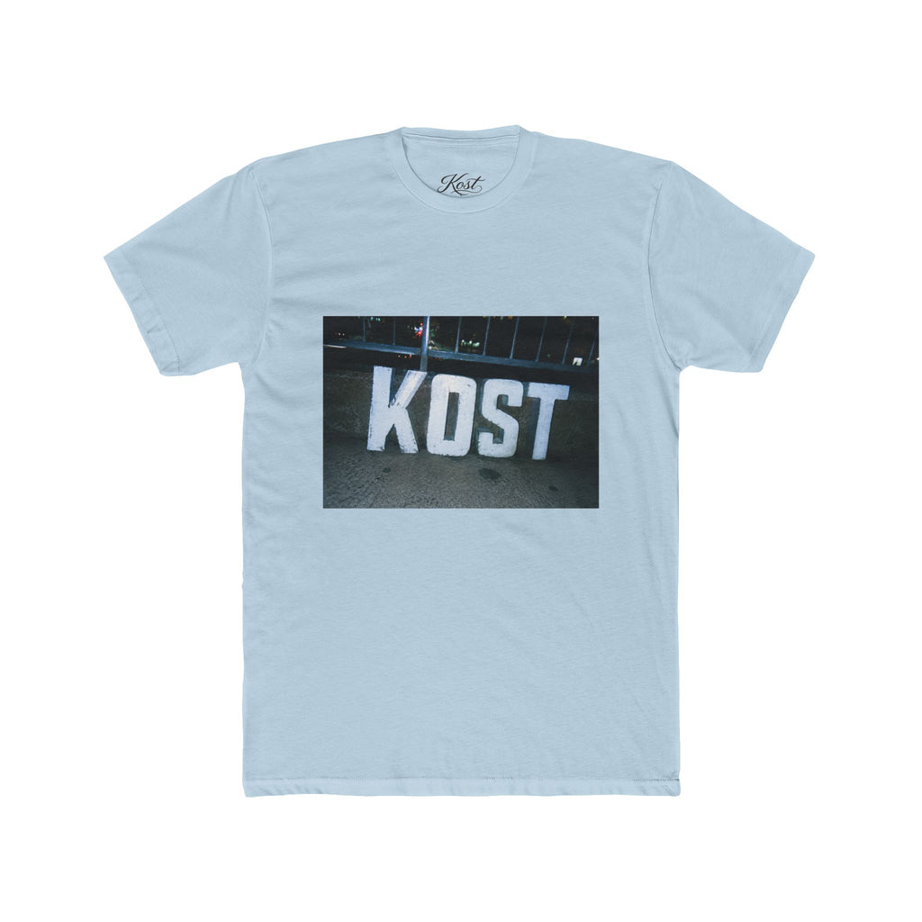 KOST Logo Graphic Tee — Vintage Street Sign Photo T-Shirt