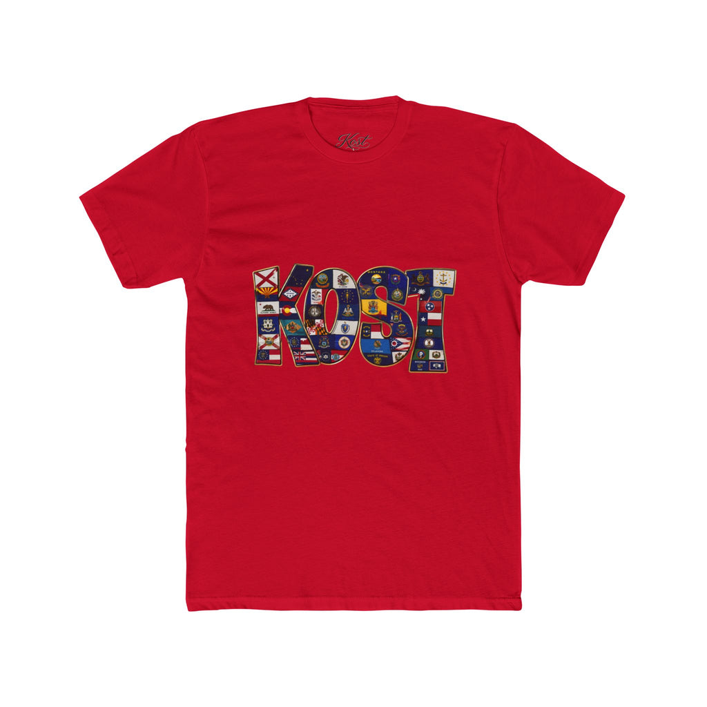 Lost Graphic T-Shirt — Retro Collage "LOST" Logo Tee