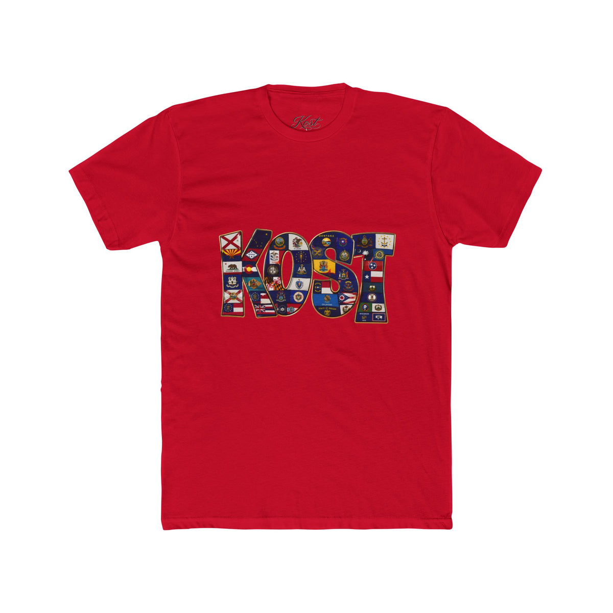 Lost Graphic T-Shirt — Retro Collage "LOST" Logo Tee