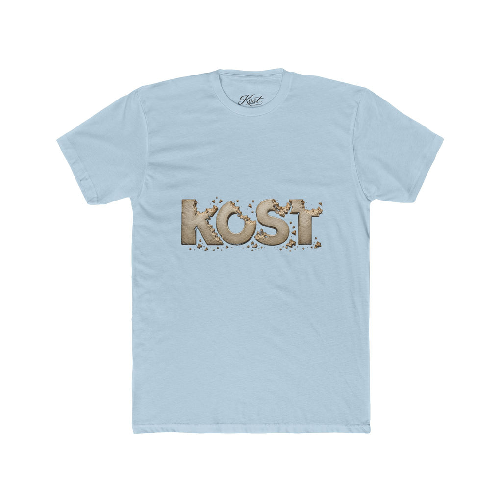 KOST Logo Tee — Distressed Vintage Lettering Cotton T-Shirt