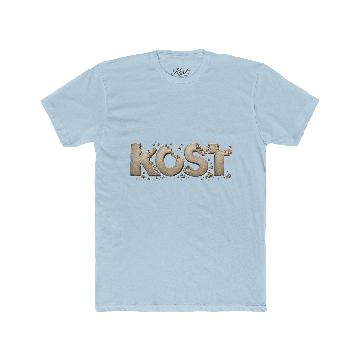 KOST Logo Tee — Distressed Vintage Lettering Cotton T-Shirt