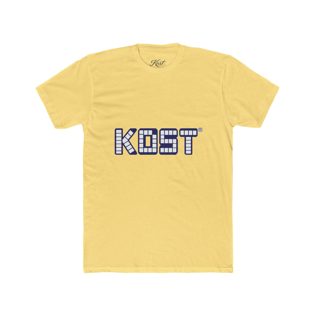 KOST® Retro Grid Logo Tee - Graphic Cotton T-Shirt