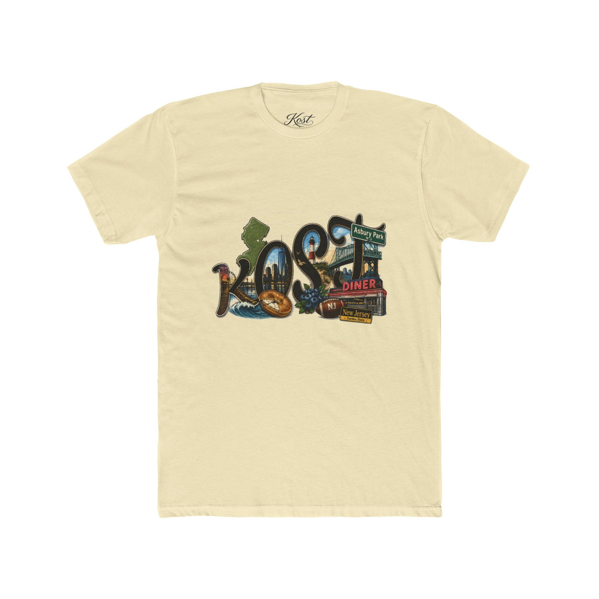 KOSO Retro Diner Graphic Tee – Vintage Roadside Signage T-Shirt