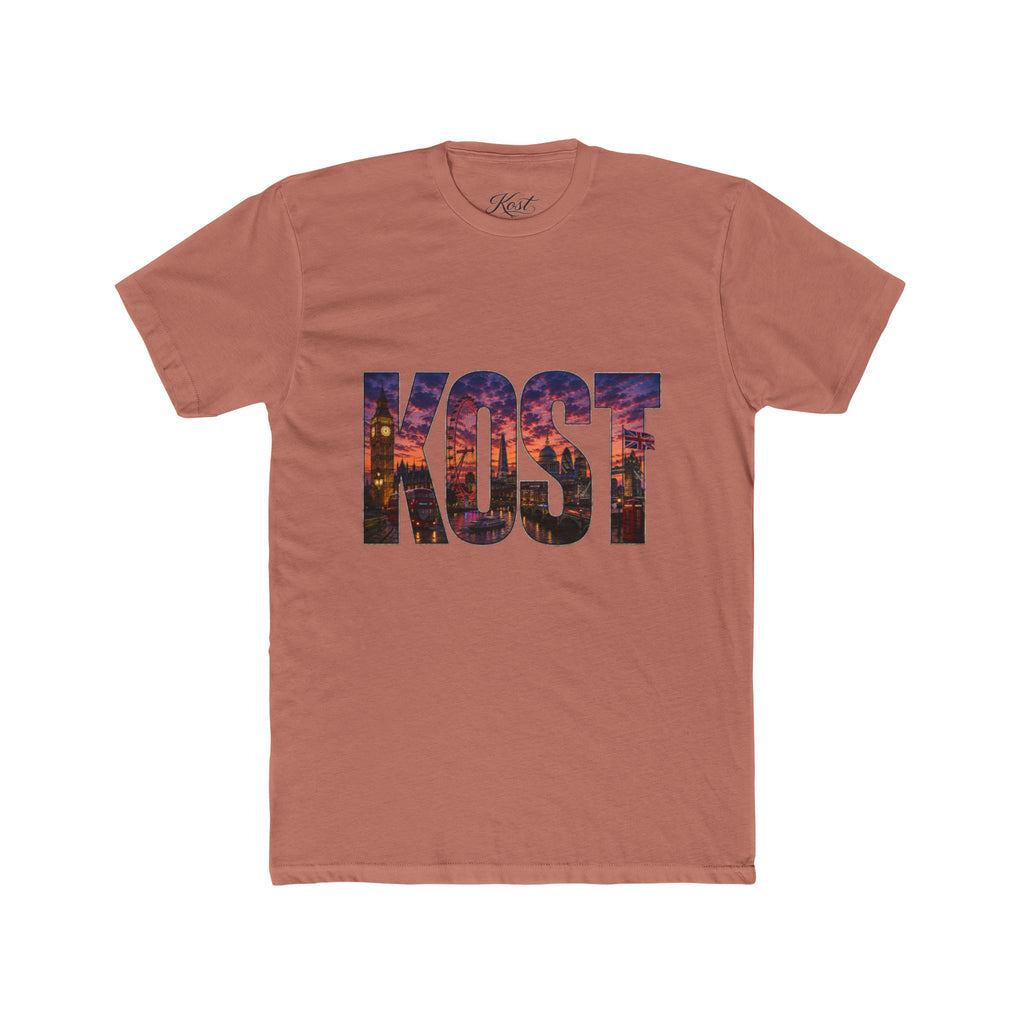 KOST City Skyline Graphic Tee — Urban Photo-Print Crew T-Shirt