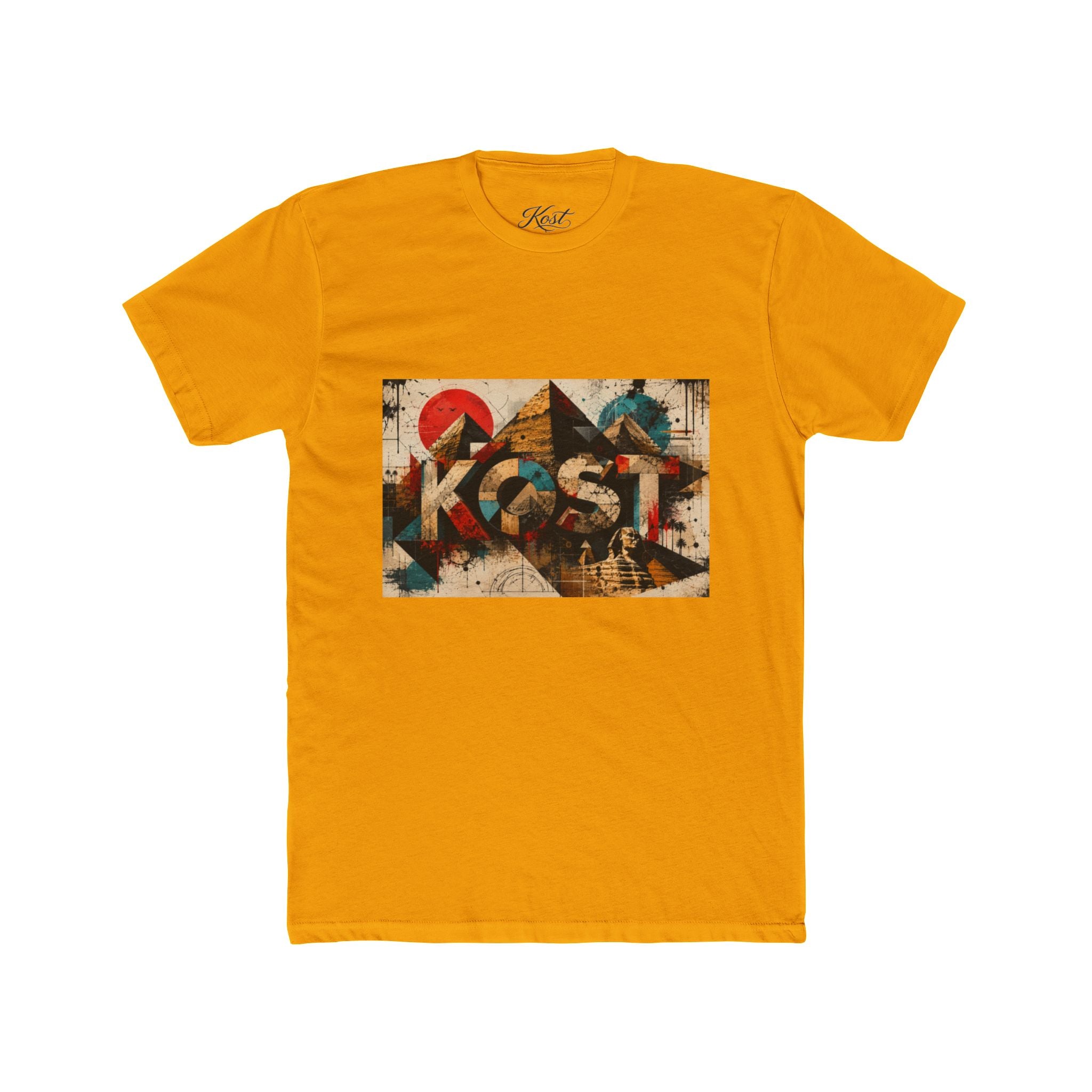 Retro Geometric 'Kost' Graphic Tee