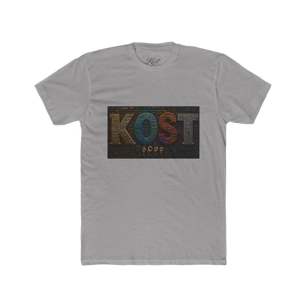 KOST Retro Block Logo Tee — Vintage-Style Graphic Cotton T-Shirt
