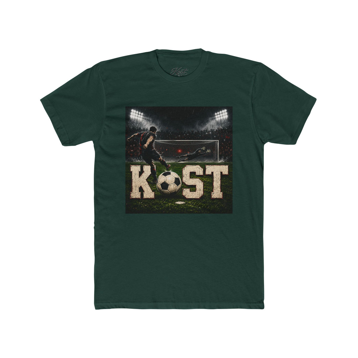 Soccer KOST Graphic Tee — Vintage Goalkeeper Stadium Shirt