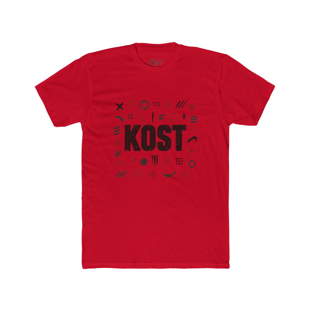 KOST Graphic Tee — Retro Geometric Logo T‑Shirt