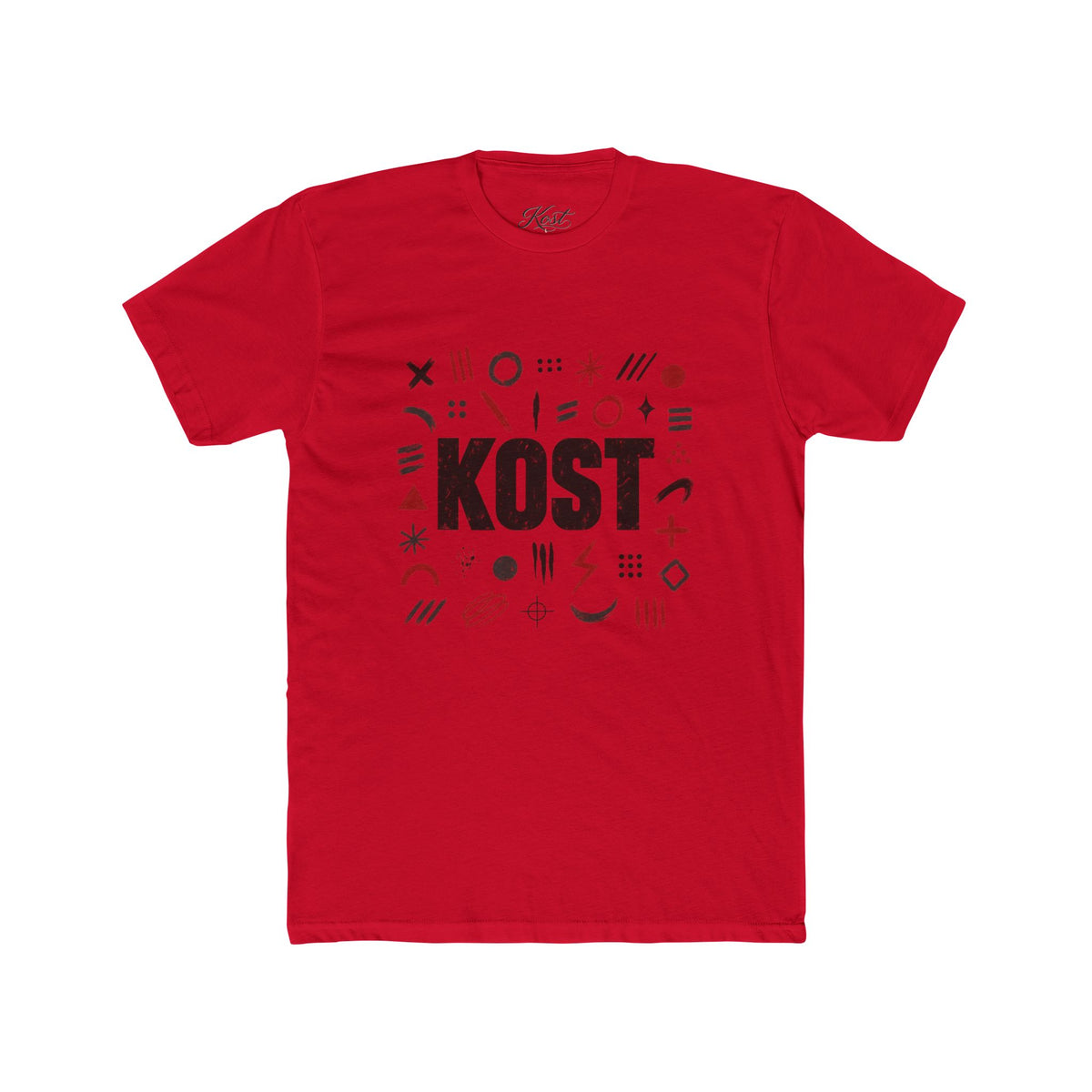 KOST Graphic Tee — Retro Geometric Logo T‑Shirt