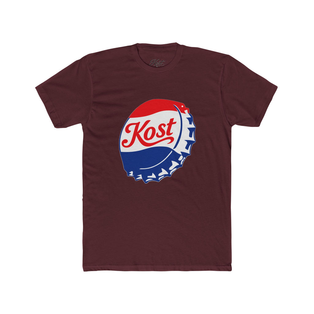 Retro 'Kost' Bottle Cap Tee - Vintage Soda Logo T-Shirt
