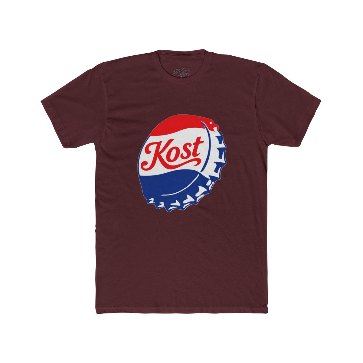 Retro 'Kost' Bottle Cap Tee - Vintage Soda Logo T-Shirt