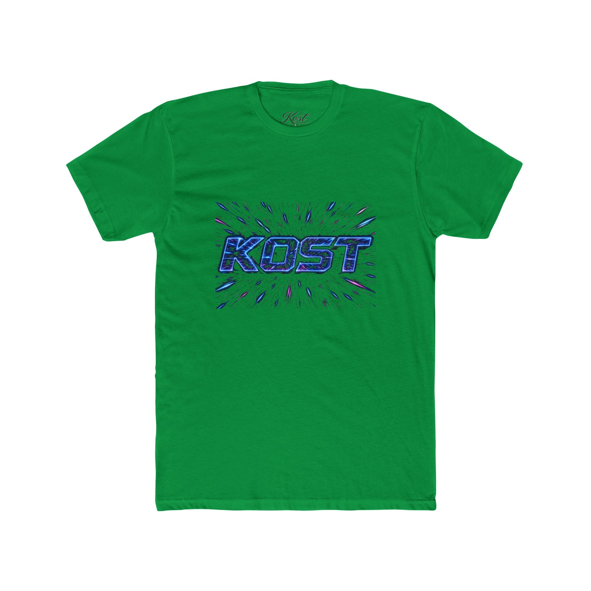 KOST Retro Blast Graphic Tee — Vintage Blue Speed Logo T-Shirt