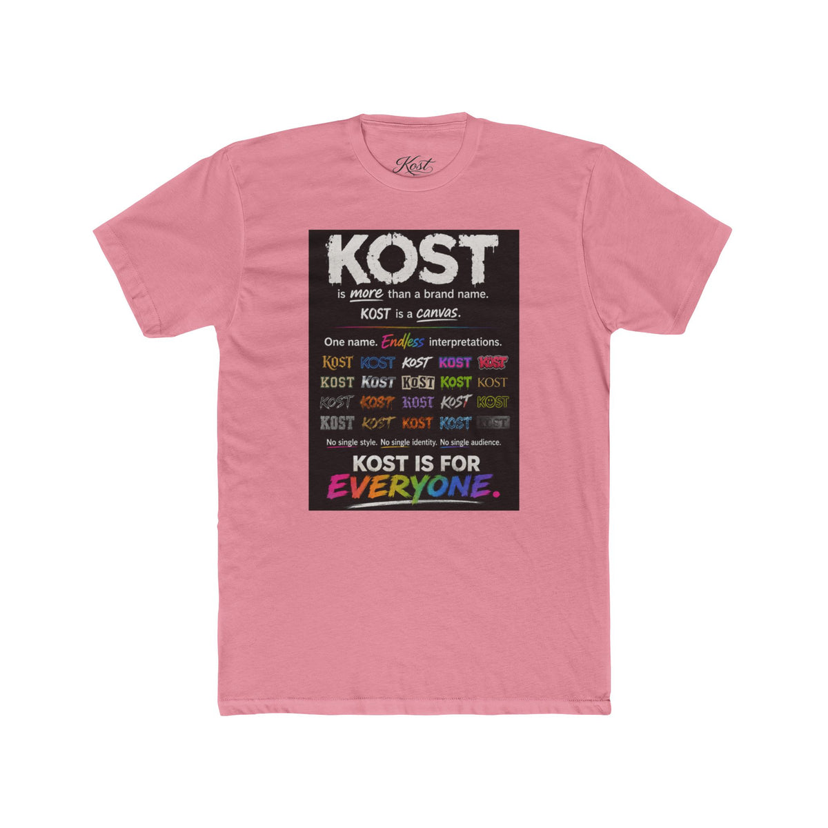 Unisex Cotton Crew Tee