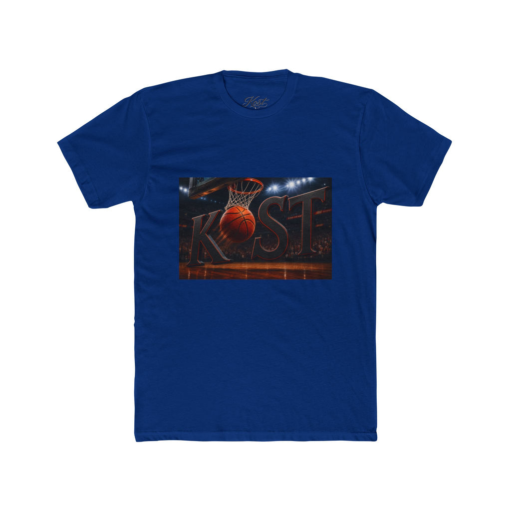 Basketball Hoop Graphic Tee — "Kobe" Dunk Design