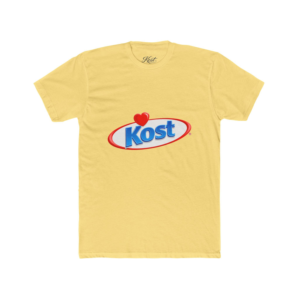 Kost Logo Tee — Retro Heart Emblem Graphic T‑Shirt