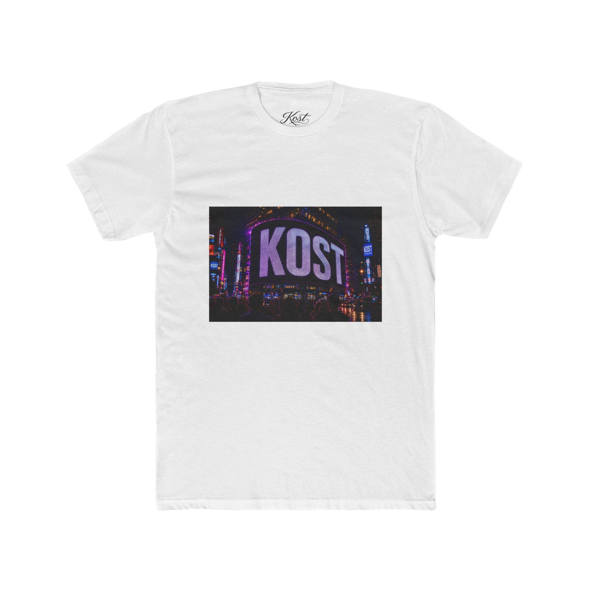 KOST Neon City T‑Shirt — Retro Nightlife Graphic Tee