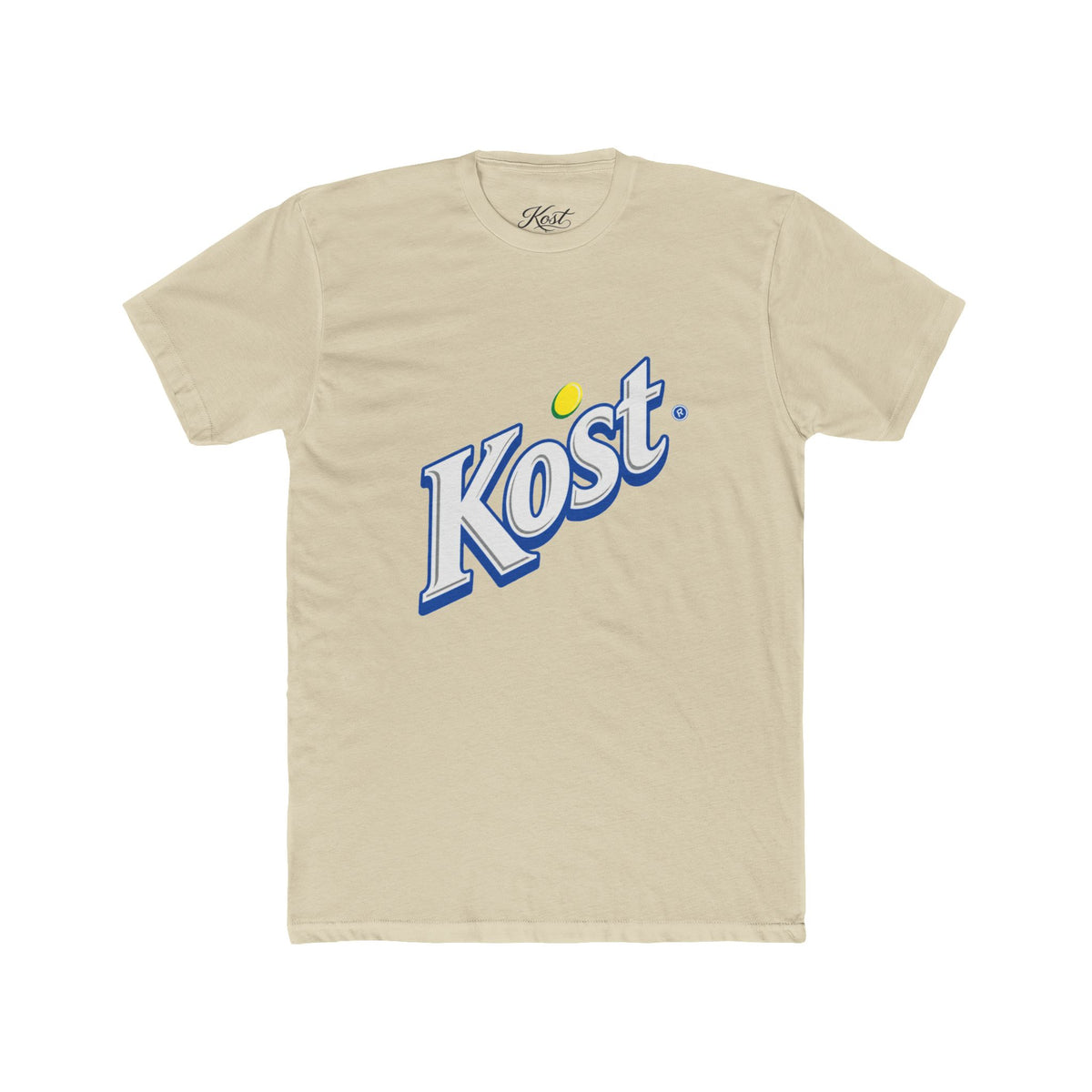 Kost Logo Tee — Retro Script Graphic T-Shirt