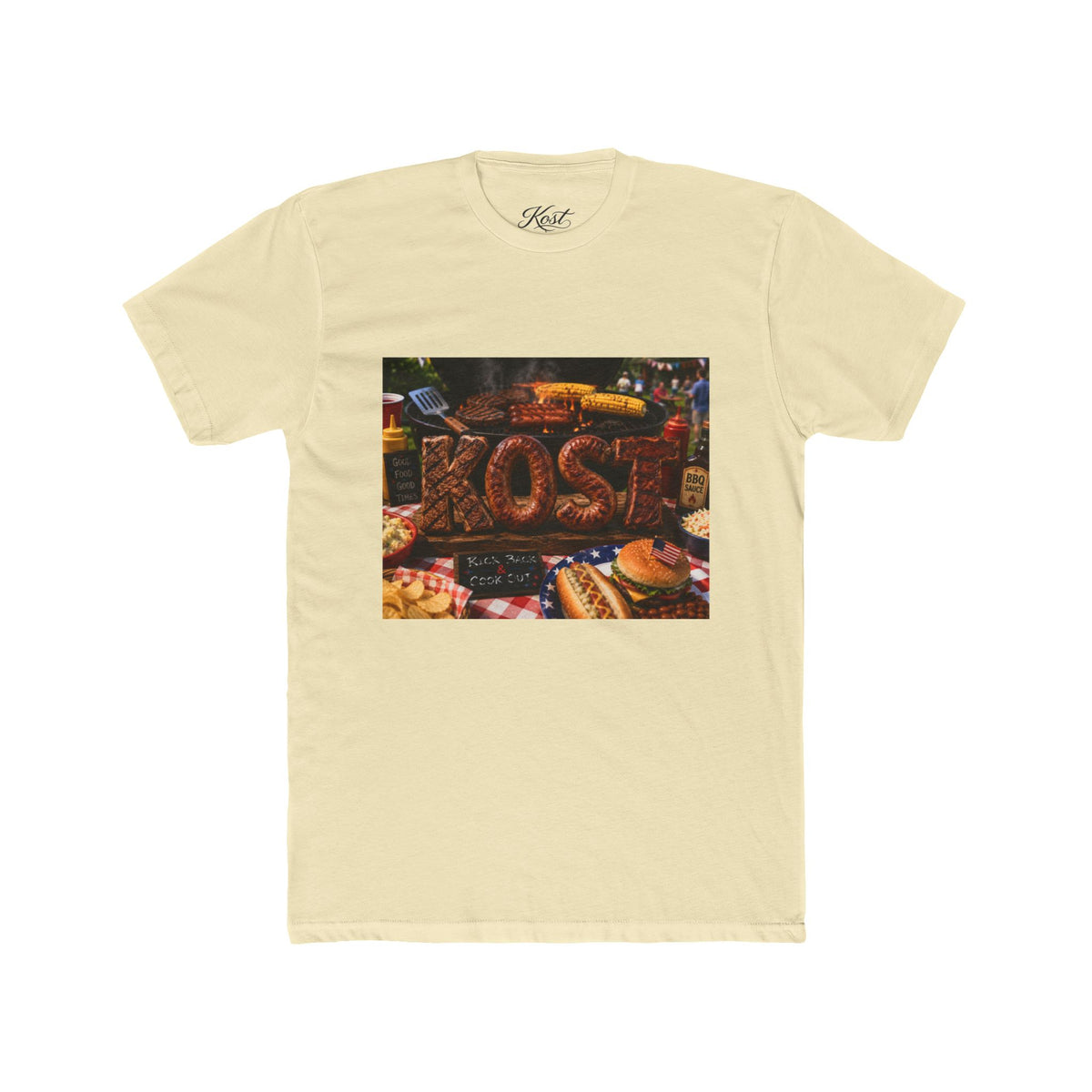 KOS Food Market Graphic T-Shirt