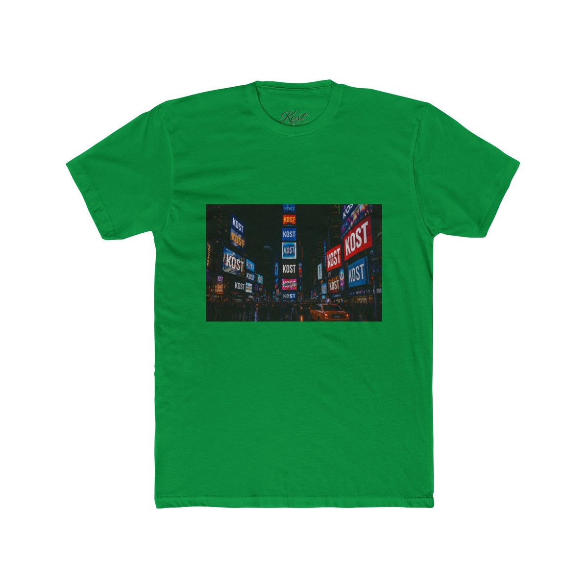 Neon City Lights T‑Shirt — Nighttime Urban Photo Tee