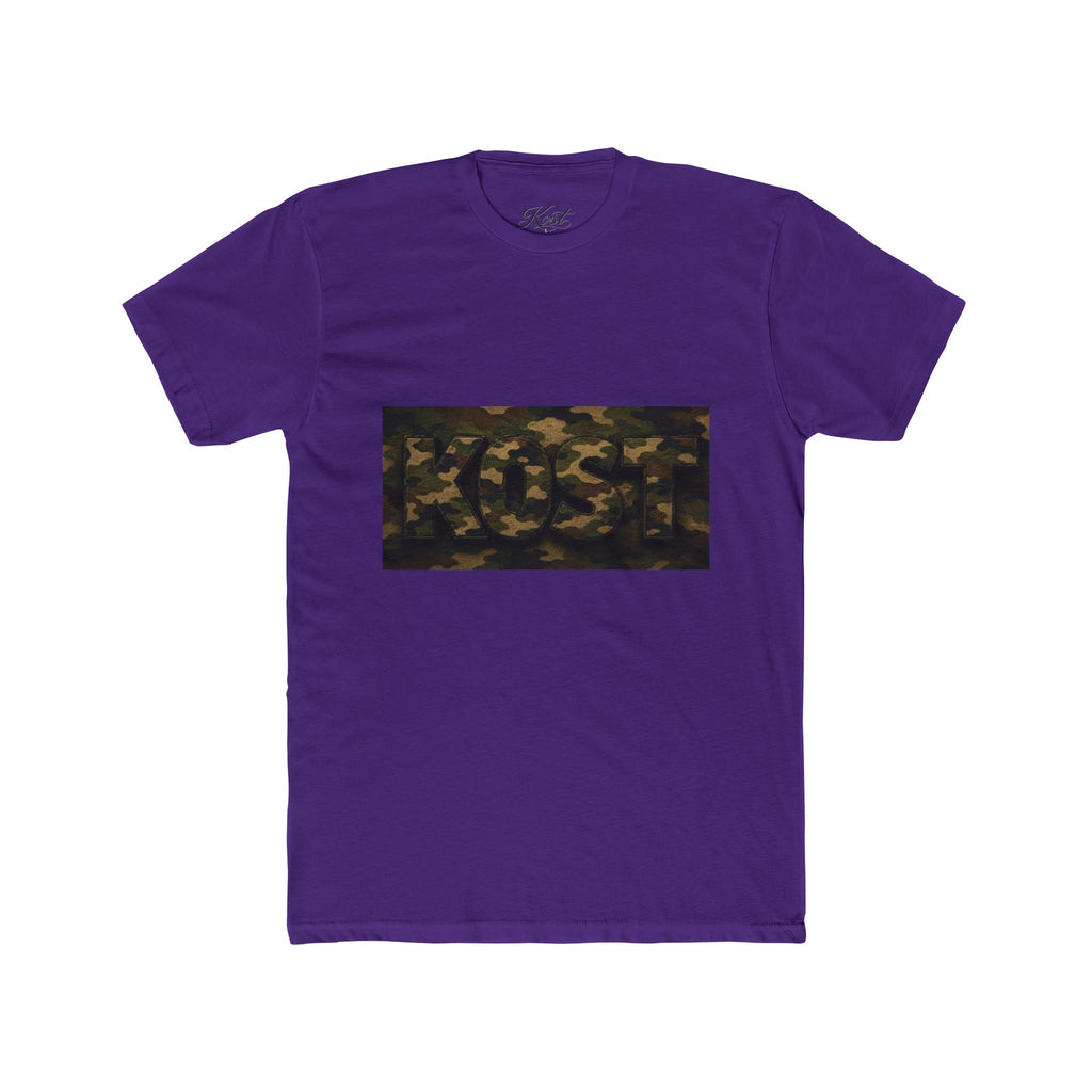 Abstract Camouflage Graphic T-Shirt