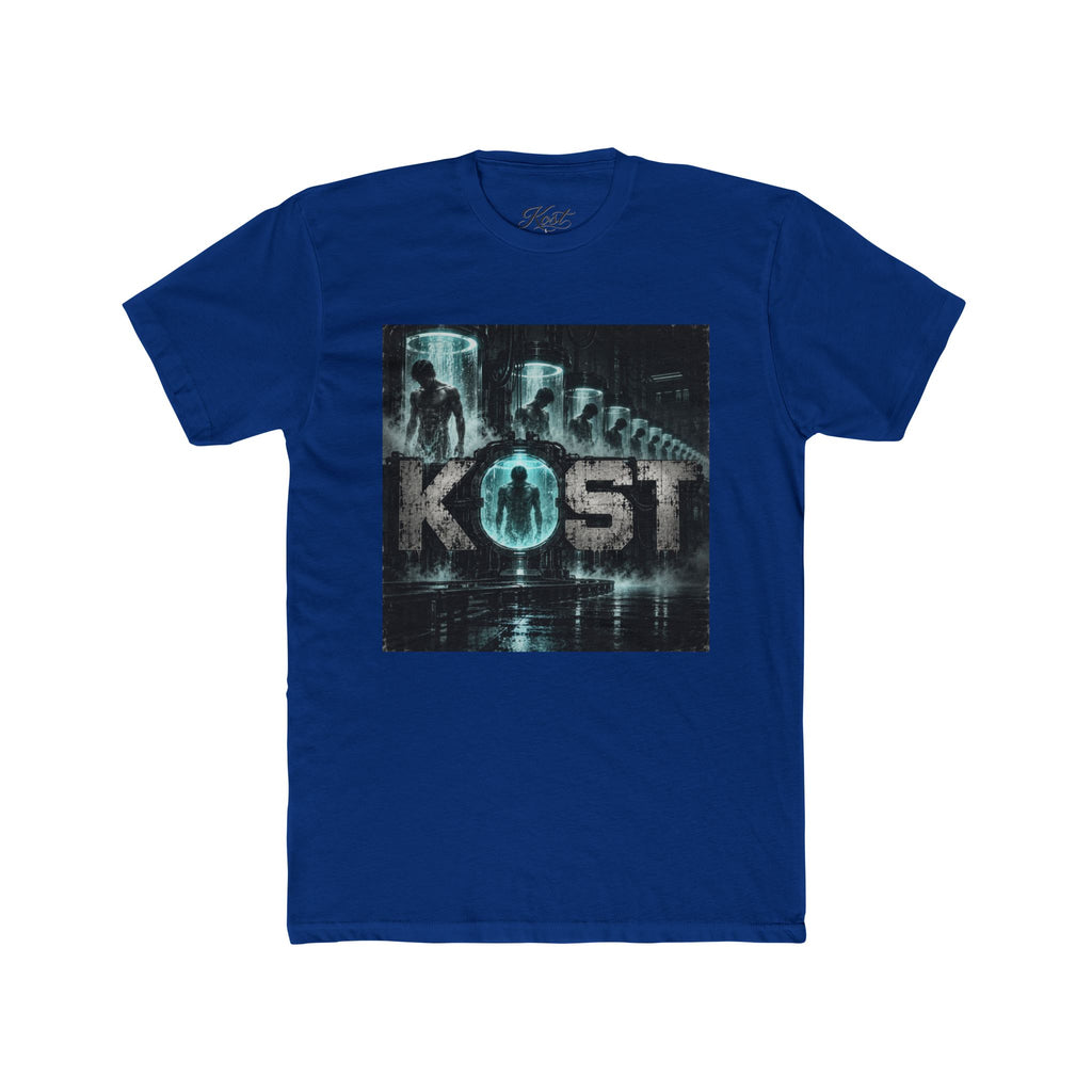 KOST Cyberpunk Tee — Futuristic Cityscape Graphic T-Shirt