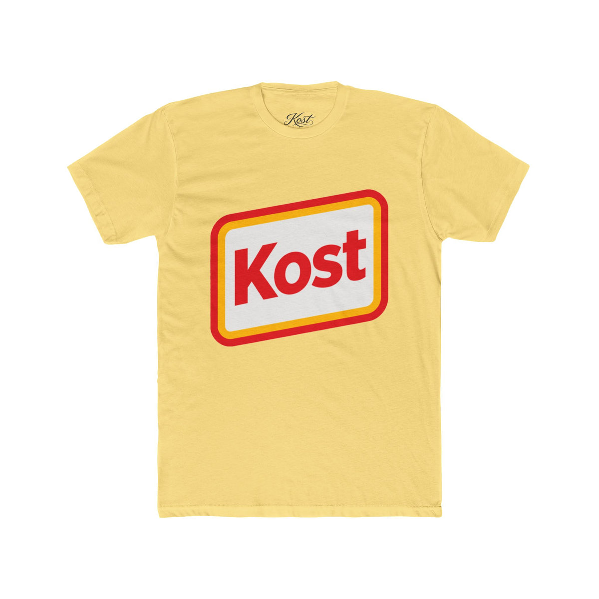 Retro 'Kost' Logo Tee — Vintage-Inspired Graphic T-Shirt