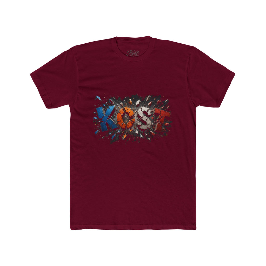 Abstract Color Splash Graphic T-Shirt
