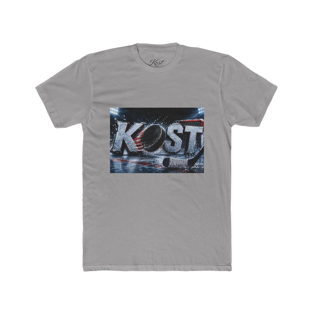 KOST Distressed Retro Logo Tee — Vintage Skate/Streetwear Graphic T-Shirt