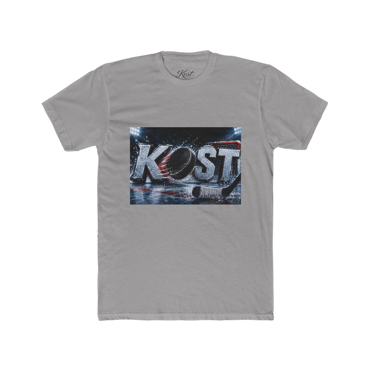 KOST Distressed Retro Logo Tee — Vintage Skate/Streetwear Graphic T-Shirt