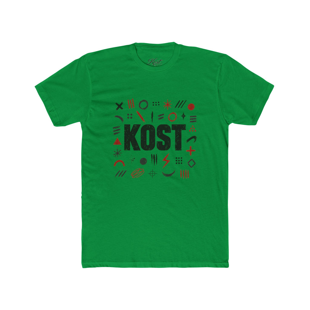 KOST Graphic Tee — Retro Geometric Logo T‑Shirt