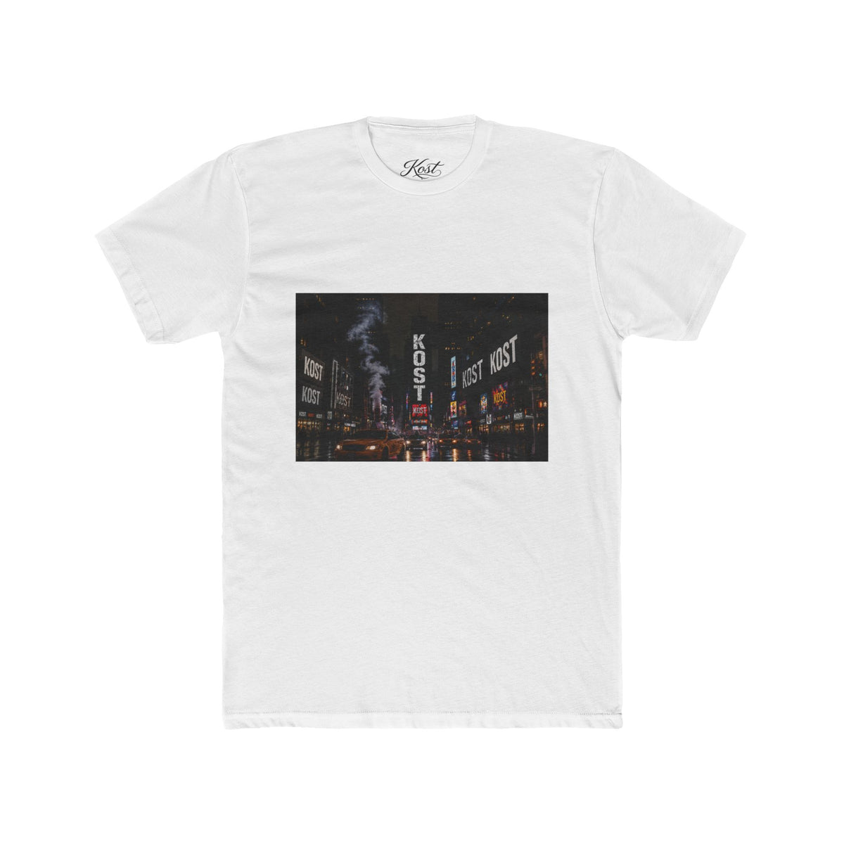 City Nightscape Tee — 'Lost' Neon Street Photography Shirt