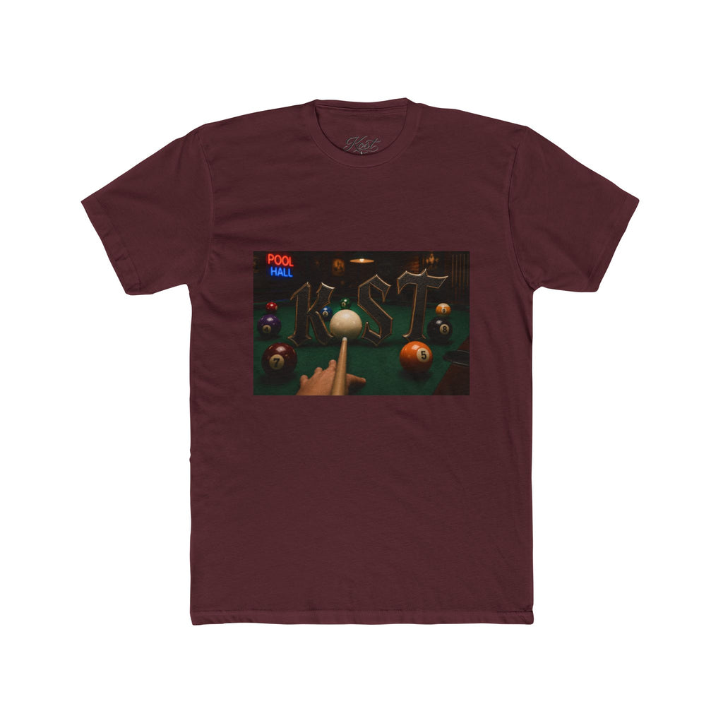 Pool Hall Retro Billiards Tee — "Pool Hall" Graphic T-Shirt