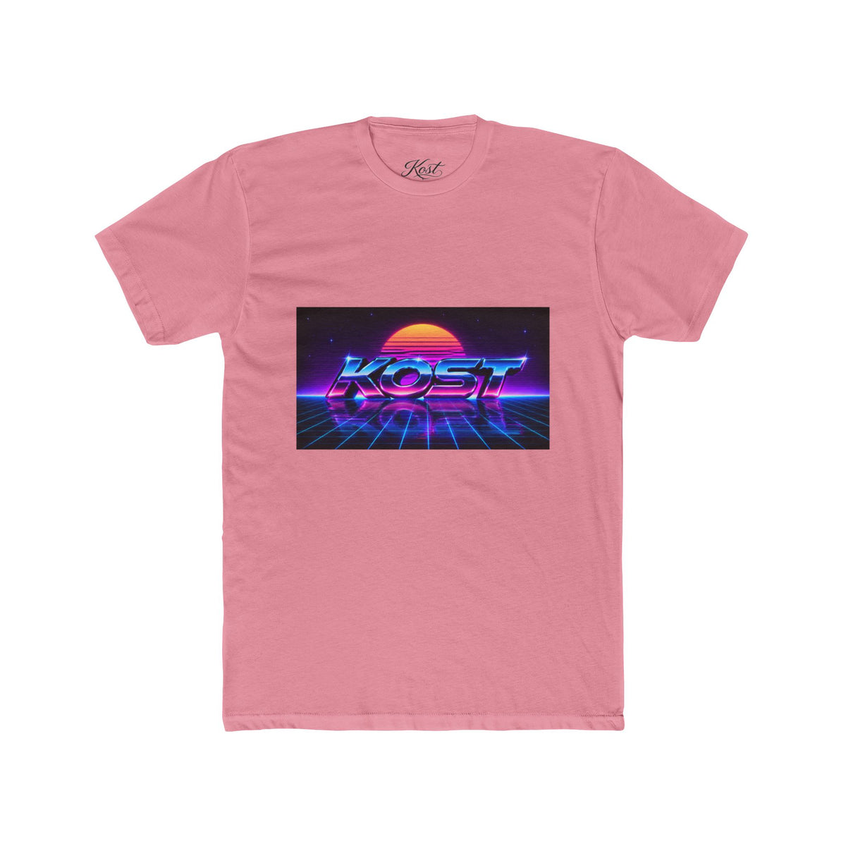 KOST Retro Neon Vaporwave Graphic T-Shirt
