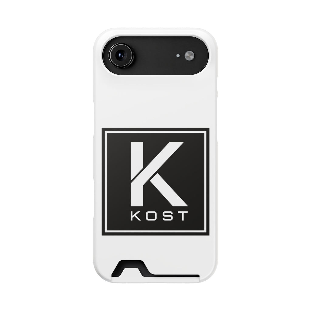 KOST Logo Phone Case with Card Holder
