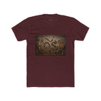 Retro Industrial 'KOST' Graphic Tee — Vintage Steampunk Lettering Shirt