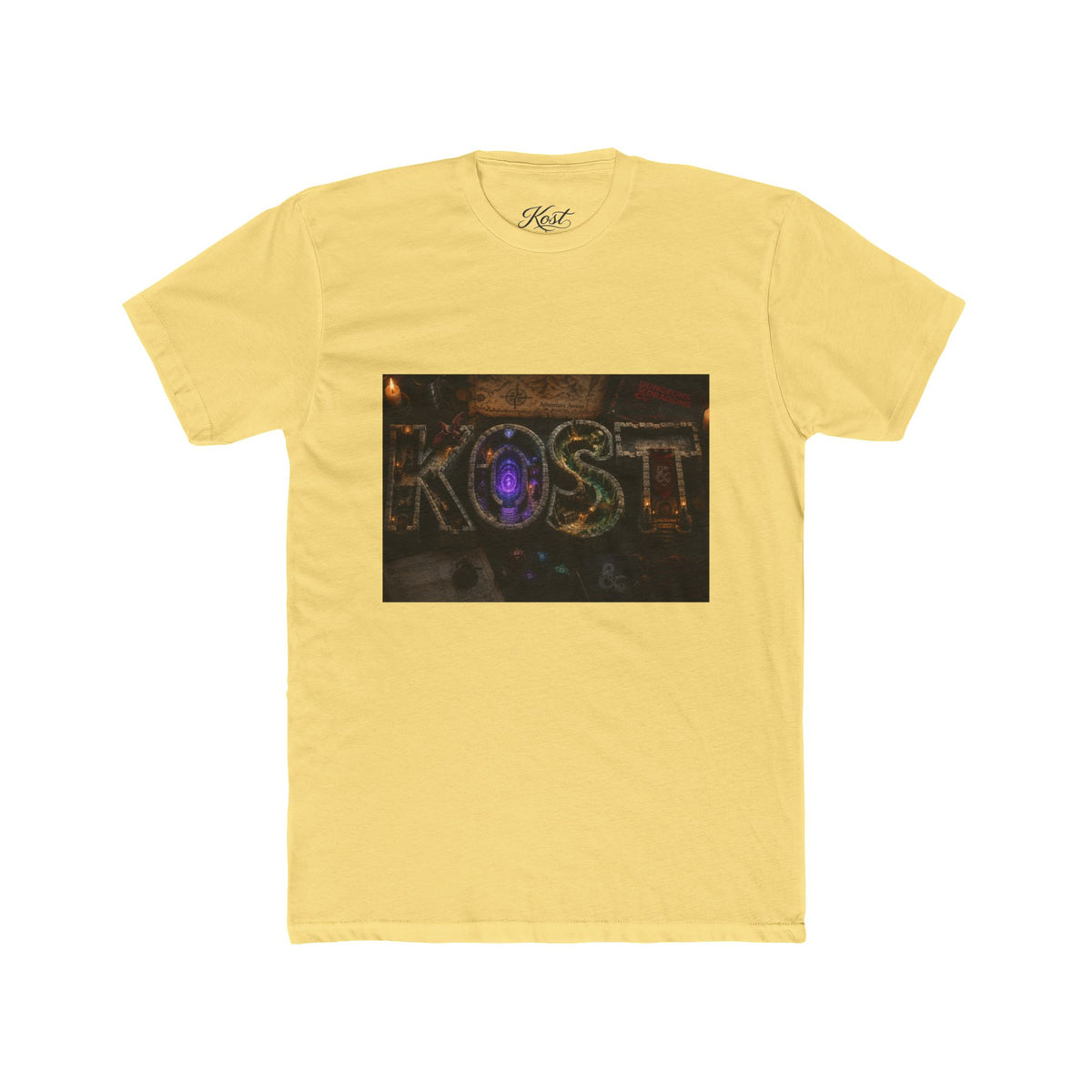 Kost Arcade Logo T‑Shirt — Retro Neon Gaming Crew Tee