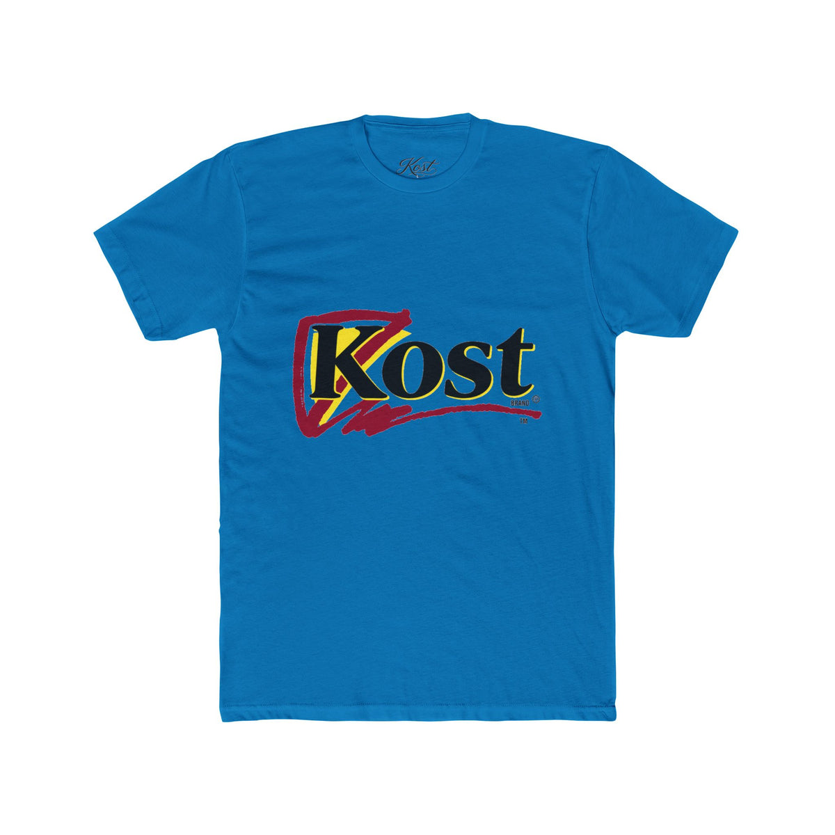 Kost Logo Graphic Tee - Vintage Script Logo T-Shirt