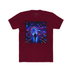 KOSTI Retro Futuristic Neon Tee — Lost Silhouette Vaporwave T-Shirt