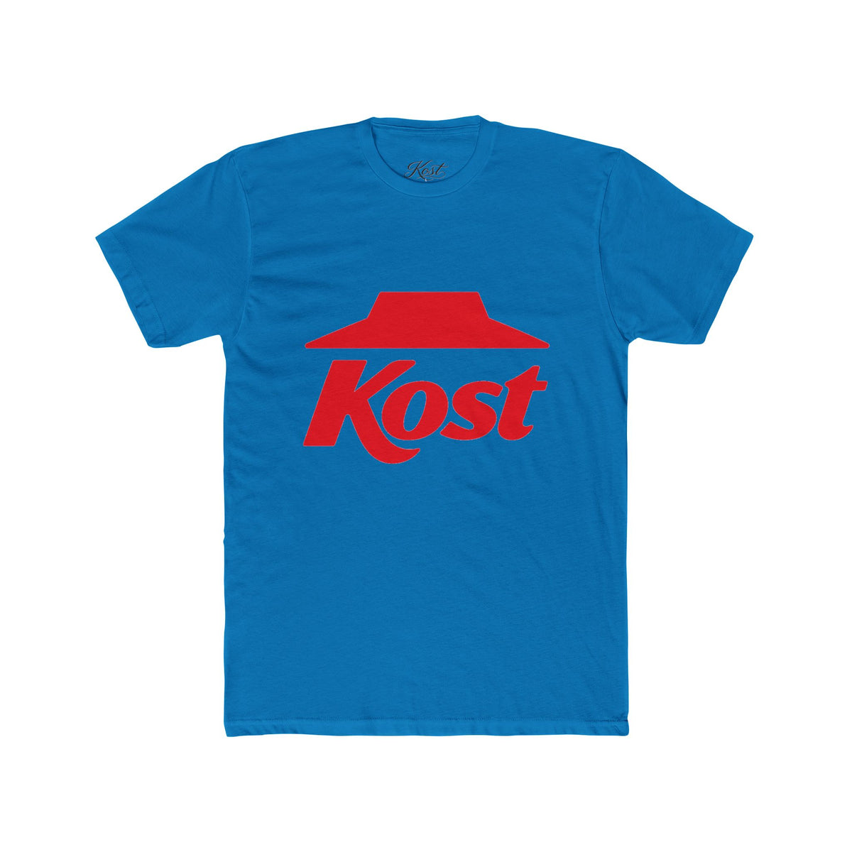 Kost Logo Tee — Retro Red Hat Graphic T-Shirt