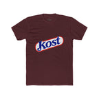 Kost Logo Tee — Retro Red & Blue Script T‑Shirt