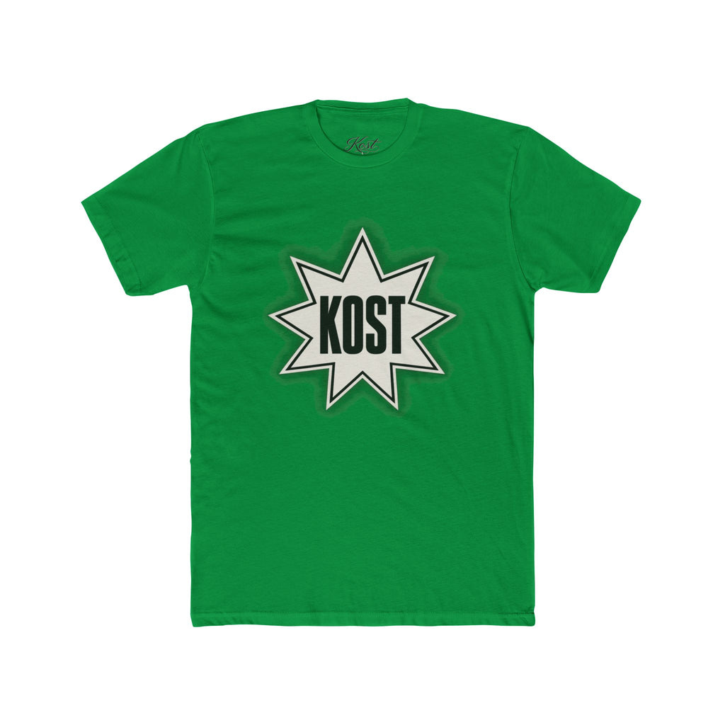 KOST Starburst Logo Tee — Vintage-Inspired Graphic Cotton T-Shirt