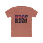 KOST Cityscape Logo Tee — Sunset Skyline Graphic T-Shirt