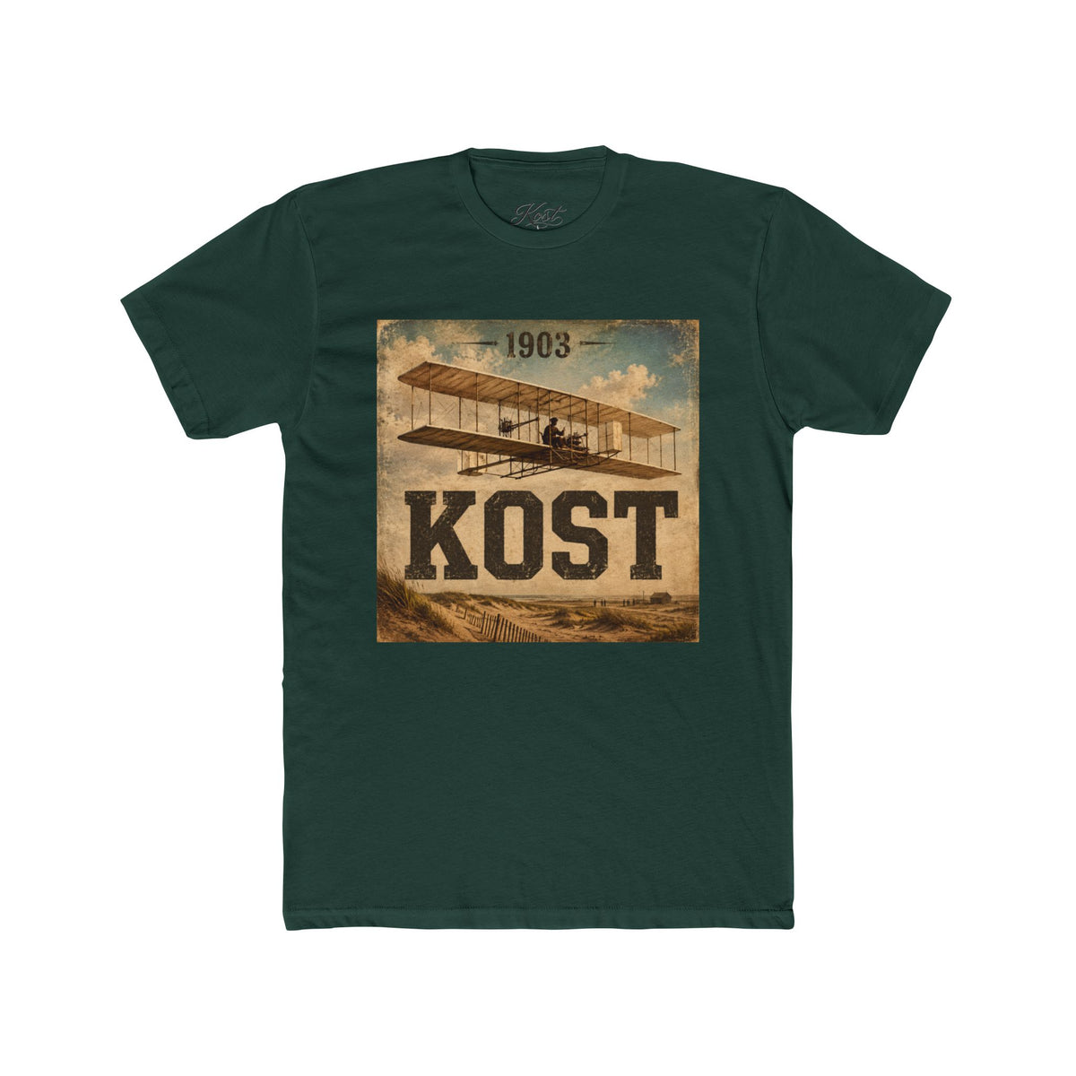 1903 Vintage Airplane T-Shirt – KOST Retro Aviation Tee
