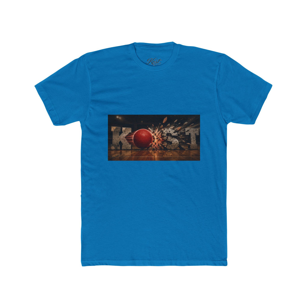 Bowling Strike Graphic Tee — "Kiss It" Pinball-Style Bowling Design