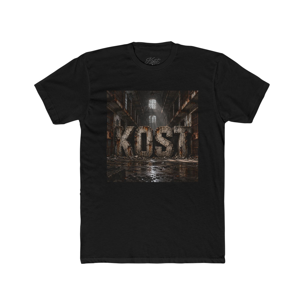 KOST Industrial Graphic Tee — Urban Decay Vintage Lettering Shirt