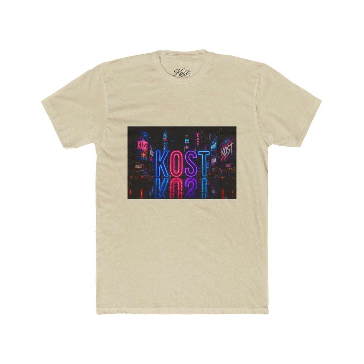 KOST Neon Sign Tee — Retro Neon Graphic T-Shirt