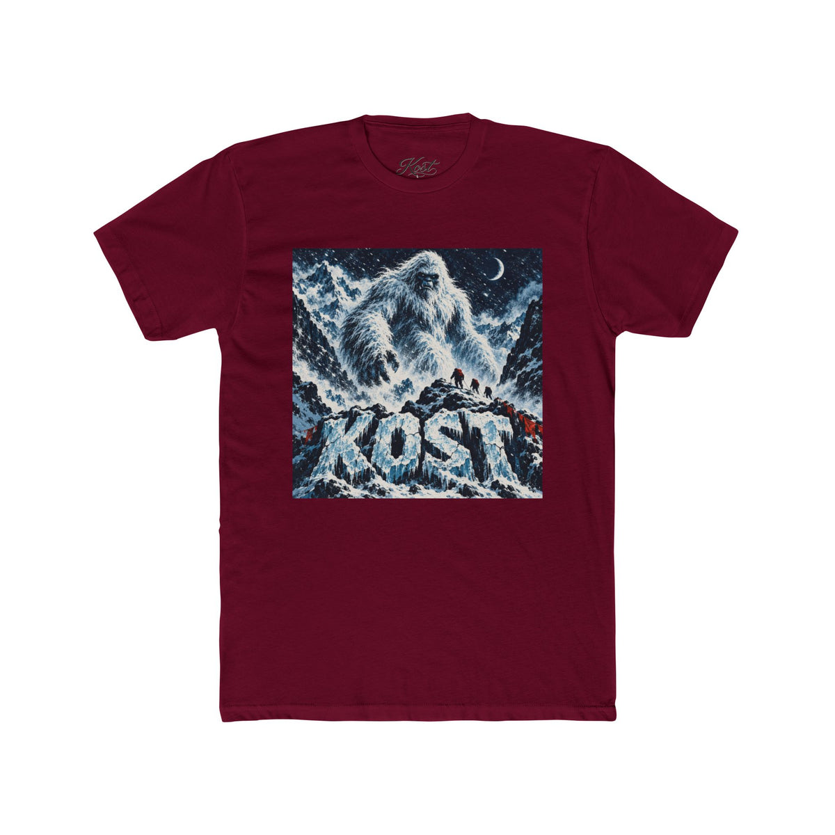 Yeti Mountain Tee — "Kosi" Snow Monster Graphic T-Shirt