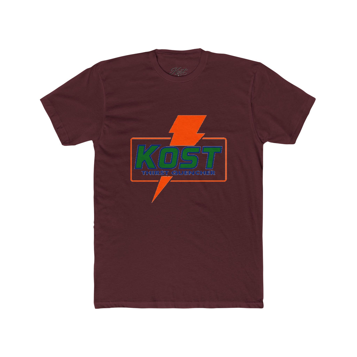 Kost Thirst Quencher Tee — Retro Lightning Soda Logo T-Shirt